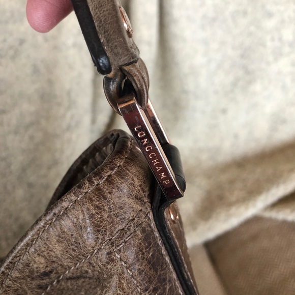 Longchamp Brown distressed Antelope VERY RARE - Picture 11 of 11